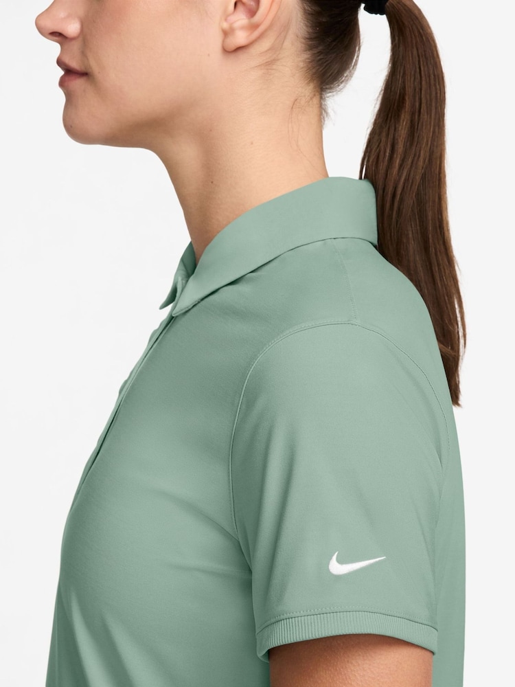 霧綠色 - Nike Victory Dri-FIT Short Sleeve Polo Shirt - 圖片 1/3