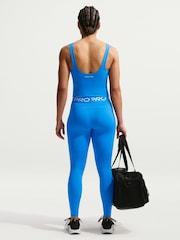 Nike Photo Blue Pro Sculpt Medium-Support Padded Sports Bra Tank - Image 2 of 6