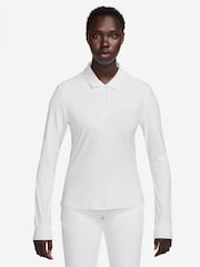 Nike White Victory Long Sleeve Polo Shirt - Image 1 of 3