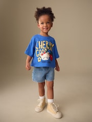 Blue Cherry Short Sleeve T-Shirt (3mths-7yrs) - Image 2 of 8