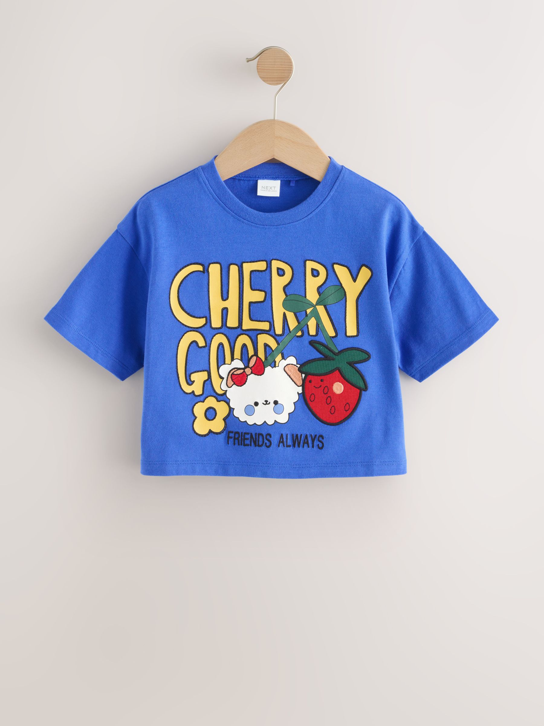 Next：日本 ブルー チェリー - 半袖 Tシャツ（3 ヶ月 〜 7 歳） from