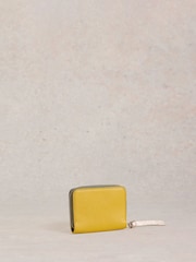 White Stuff Yellow Cerys Zip Around Purse - Image 2 of 4