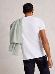 White Stuff White Abersoch Graphic Print Stamp T-Shirt - Image 3 of 6