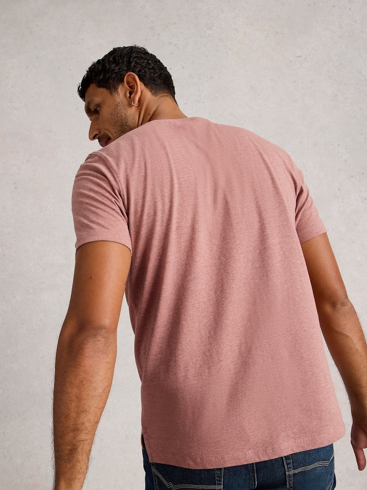White Stuff Pink Abersoch Graphic Print Scene Bike T-Shirt - Image 2 of 6