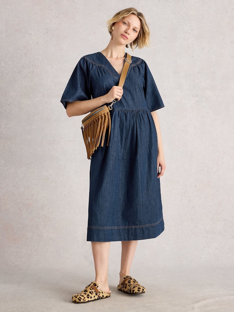 White Stuff Leo Denim Dress - Imagem 1 de 6