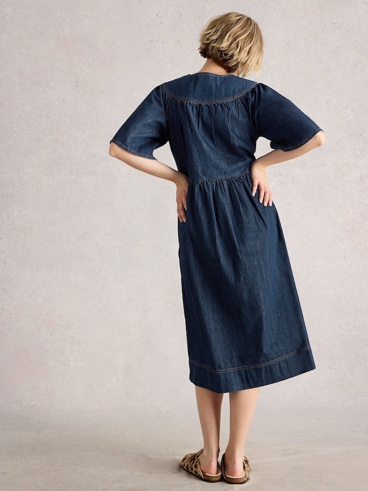 White Stuff Leo Denim Dress - Imagem 2 de 6