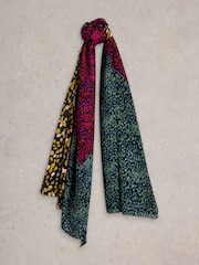 Gelb - White Stuff Sophie Printed Scarf - Bild 1 von 3