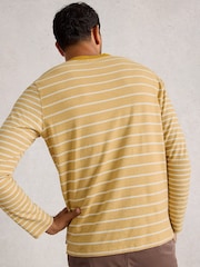 White Stuff Yellow Accleton Long Sleeve T-Shirt - Image 4 of 6