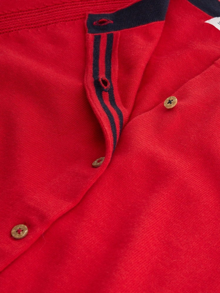 White Stuff Red Lulu Cardigan - Image 2 of 2 White Stuff Red Lulu Cardigan - Image 2 of 2