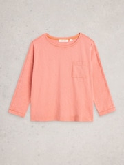 White Stuff Red Demi Dolman Top - Image 5 of 6