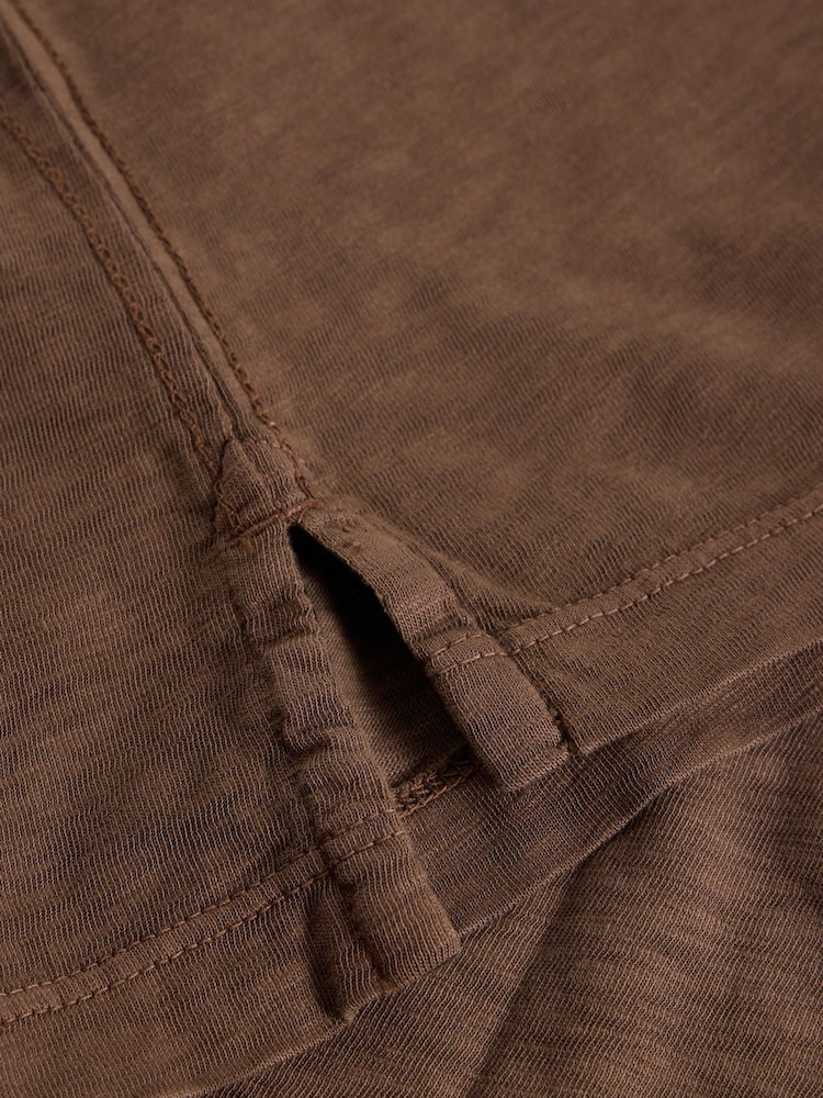 White Stuff Brown Abersoch Short Sleeve T-Shirt - Image 6 of 6 White Stuff Brown Abersoch Short Sleeve T-Shirt - Image 6 of 6