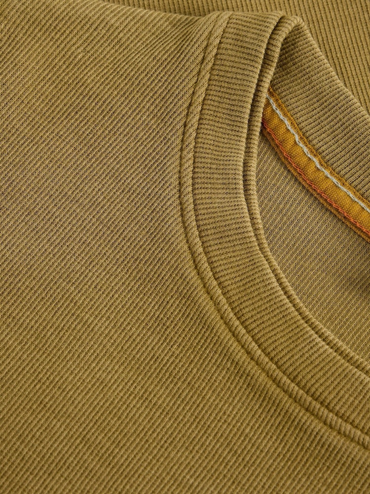 White Stuff Green Sadie Long Sleeve Rib T-Shirt - Image 6 of 6 White Stuff Green Sadie Long Sleeve Rib T-Shirt - Image 6 of 6