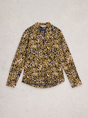 White Stuff Yellow Annie Jersey Shirt - Image 5 of 6