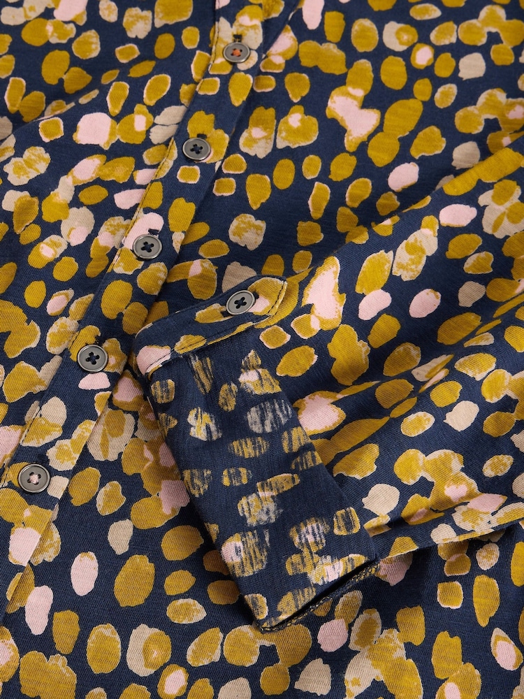 White Stuff Yellow Annie Jersey Shirt - Image 6 of 6