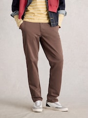 White Stuff Brown Sutton Chino Trousers - Image 3 of 6