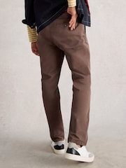 White Stuff Brown Sutton Chino Trousers - Image 4 of 6