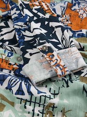 White Stuff Orange Annie Jersey Shirt - Image 6 of 6