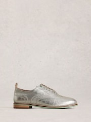 White Stuff Silver Thistle Lace Up Brogues - Image 1 of 4