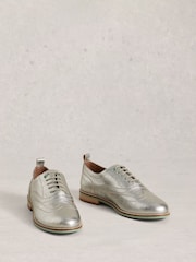 White Stuff Silver Thistle Lace Up Brogues - Image 2 of 4