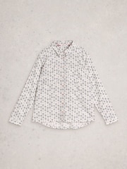 White Stuff White Sophie Cotton Shirt - Image 5 of 6