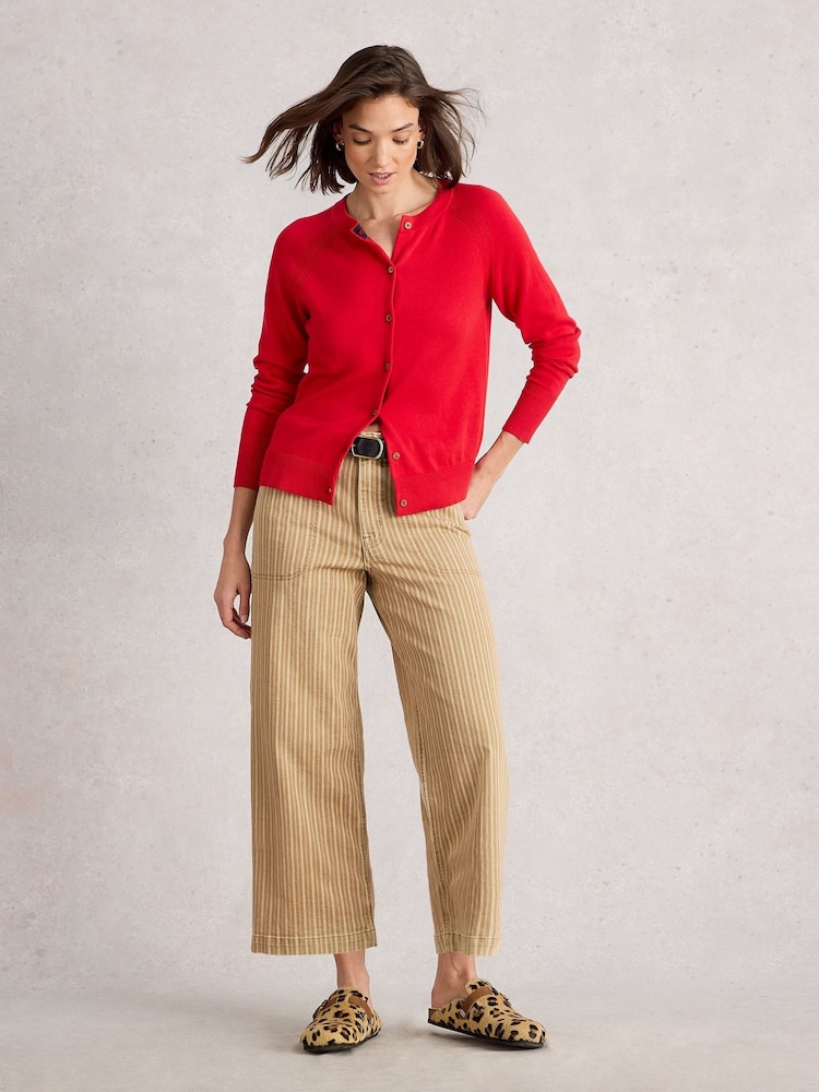 White Stuff Yellow Tia Wide Leg Crop Jeans - Image 1 of 6 White Stuff Yellow Tia Wide Leg Crop Jeans - Image 1 of 6
