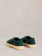 White Stuff Green Pippa Cord Lace Up Trainers - Image 3 of 4