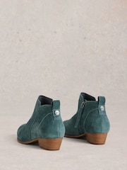 zelena - White Stuff širok kroj Suede Ankle gležnjarji - Slika 3 iz 4