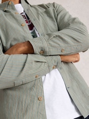 Azul - Camisa listrada Bruton da White Stuff - Imagem 4 de 6