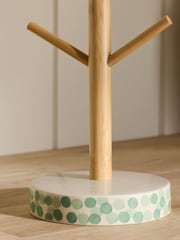 Sage Green Chicken Mug Tree - Image 4 of 6