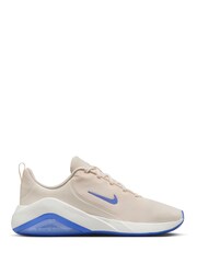 Nike Cream/Blue Bella 7 Workout Trainers - Image 1 of 11