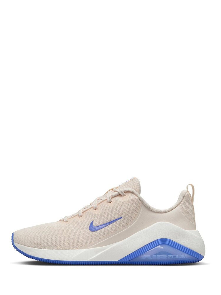 Nike Cream/Blue Bella 7 Workout Trainers - Image 2 of 11 Nike Cream/Blue Bella 7 Workout Trainers - Image 2 of 11