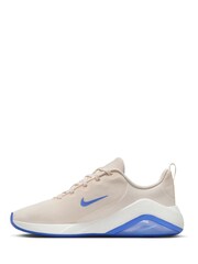 Nike Cream/Blue Bella 7 Workout Trainers - Image 3 of 11