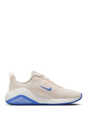 Nike Cream/Blue Bella 7 Workout Trainers - Image 5 of 11