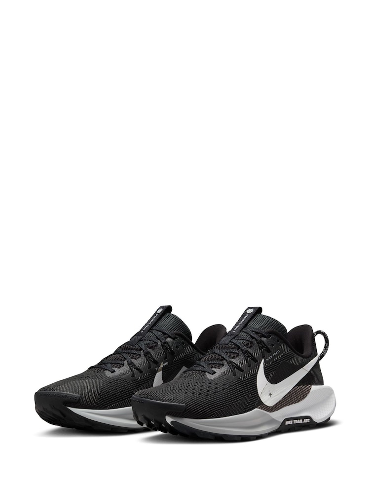 Nike Black Pegasus Trail 5 Running Trainers - Image 2 of 13