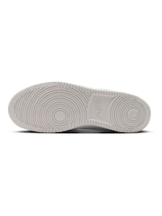 Nike Grey Court Vision Low Trainers - Image 6 of 8