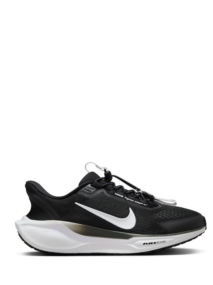 Nike Black Pegasus Easy On Trainers - Image 1 of 12