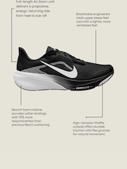 Nike Red Pegasus 42 Road Running Trainers - Image 3 of 9