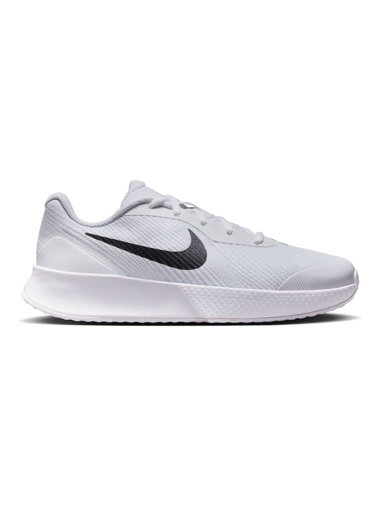 Nike White/Black Vapor Lite 3 Hard Court Tennis Trainers - Image 1 of 11