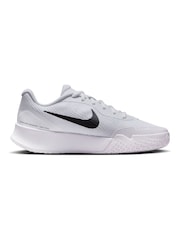 Nike White/Black Vapor Lite 3 Hard Court Tennis Trainers - Image 6 of 11