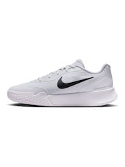 Nike White/Black Vapor Lite 3 Hard Court Tennis Trainers - Image 7 of 11