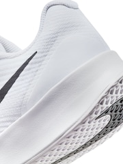 Nike White/Black Vapor Lite 3 Hard Court Tennis Trainers - Image 9 of 11