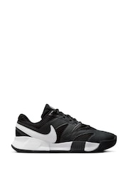 Nike Black/White Court Lite 4 Tennis Trainers - Image 1 of 8