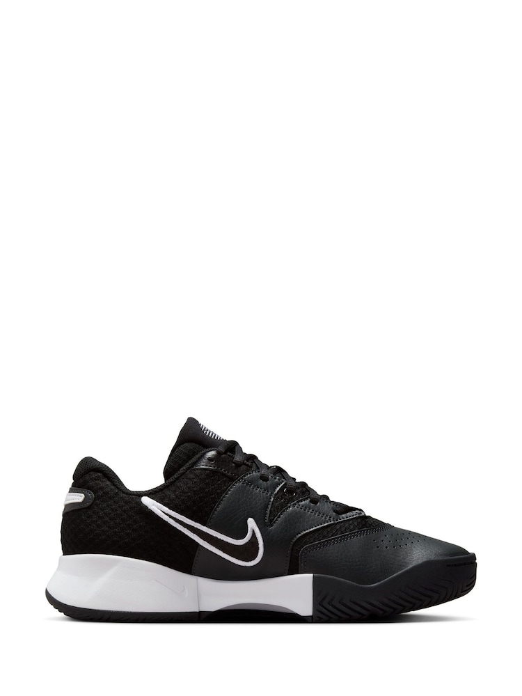 Nike Black/White Court Lite 4 Tennis Trainers - Image 2 of 8 Nike Black/White Court Lite 4 Tennis Trainers - Image 2 of 8