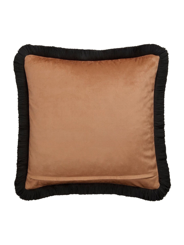 Laurence Llewelyn-Bowen Gold Josephine Velvet Filled Cushion - Image 5 of 5 Laurence Llewelyn-Bowen Gold Josephine Velvet Filled Cushion - Image 5 of 5