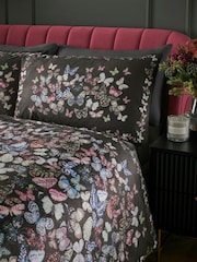 Soiree Papillon Velvet Duvet Cover Set - Imagen 2 de 3