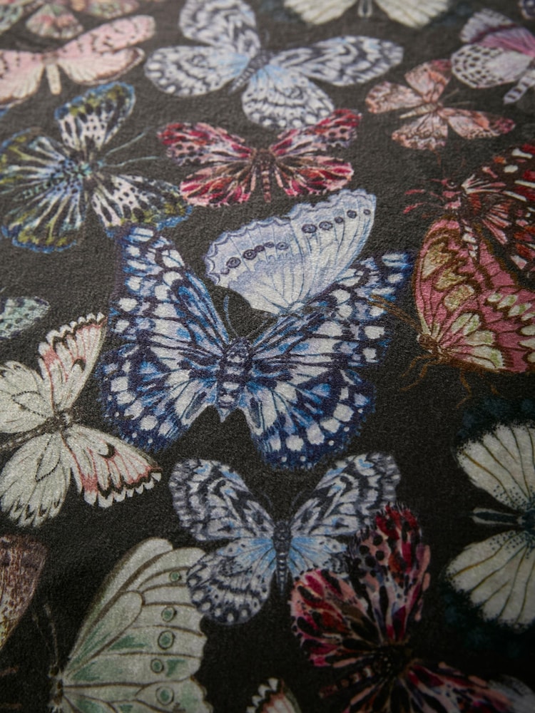 Soiree Papillon Velvet Duvet Cover Set - Imagen 3 de 3