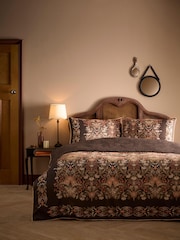 Appletree Chocolate Audrey Duvet Cover Set - Image 1 of 5