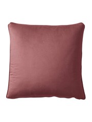 Appletree Pink Harlan Velvet Filled Cushion - Image 3 of 3
