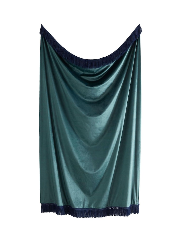 Laurence Llewelyn-Bowen Cotswold Fantasia Velvet Throw - Imagen 6 de 6