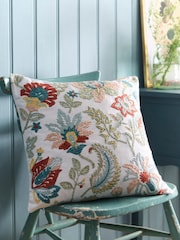 Appletree Multi Amara Embroidered Filled Cushion - Image 1 of 4